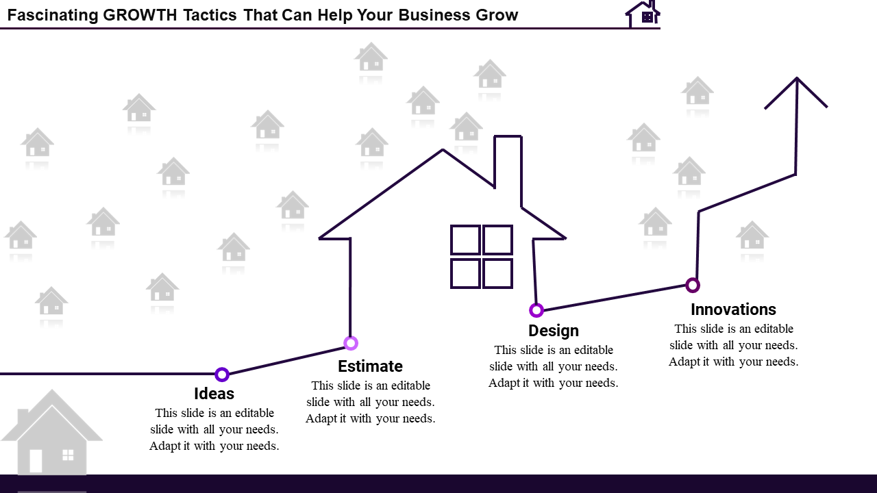 Free - Our Predesigned Business Growth PPT Templates Slide